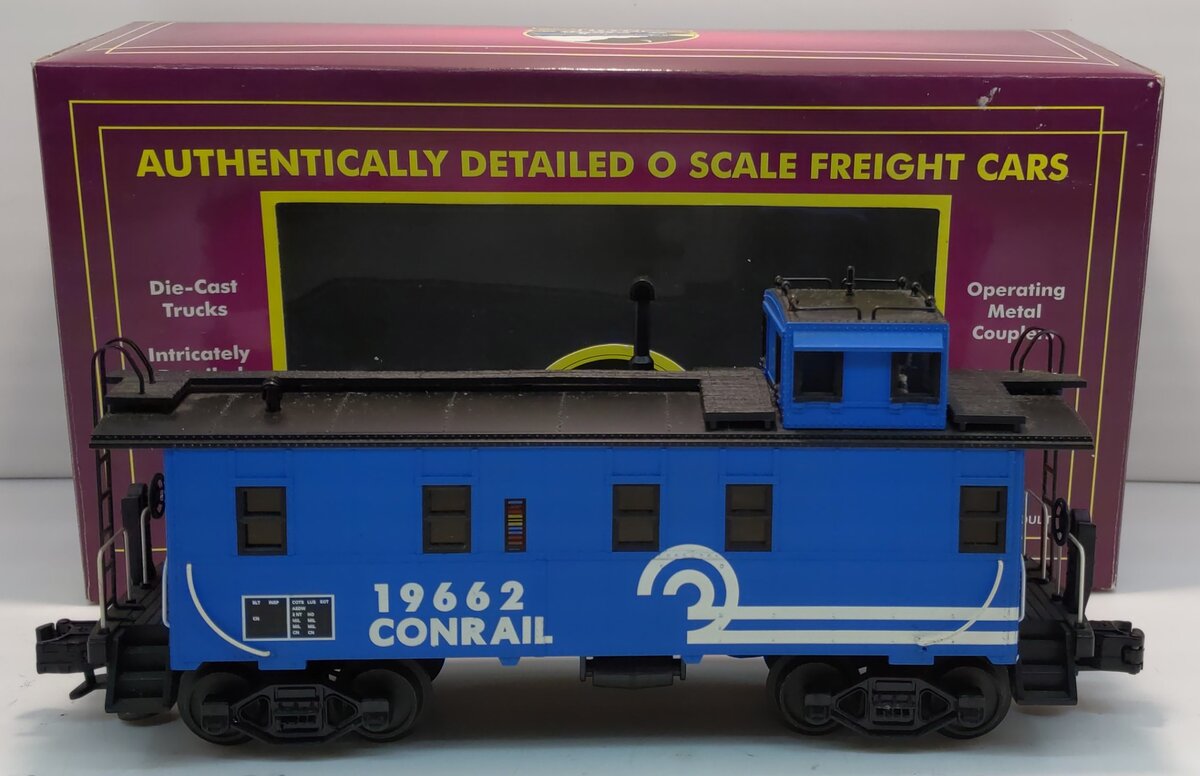MTH 20-90009F O Gauge Conrail Steel Caboose NIB