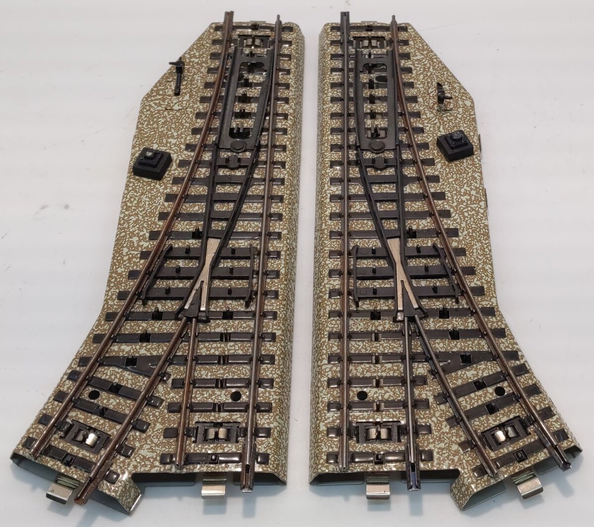 Marklin 5221 HO Left & Right Hand Manual Swich Turnout Pair