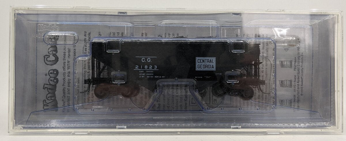 Kadee 7018 HO C.G. 50 Ton AAR Standard 2 Bay Offset Open Hopper #21823 NIB