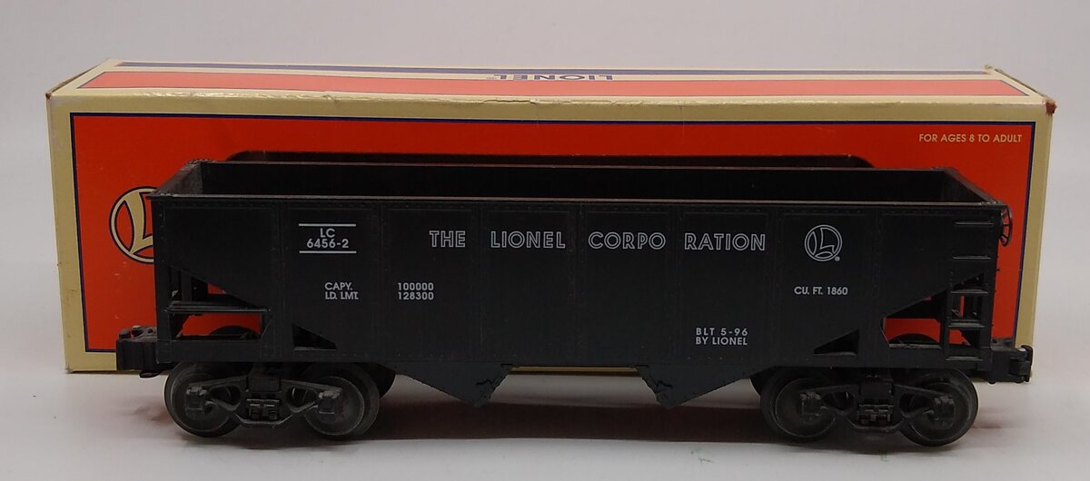 Lionel 6-16432 O Gauge Lionel Corp. 2-Bay Hopper #6456-2 LN/Box