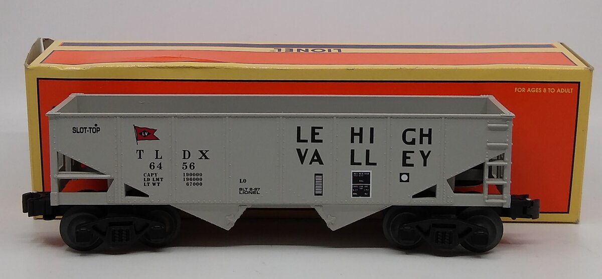 Lionel 6-16434 Lehigh Valley 2-Bay Hopper #6456 LN/Box