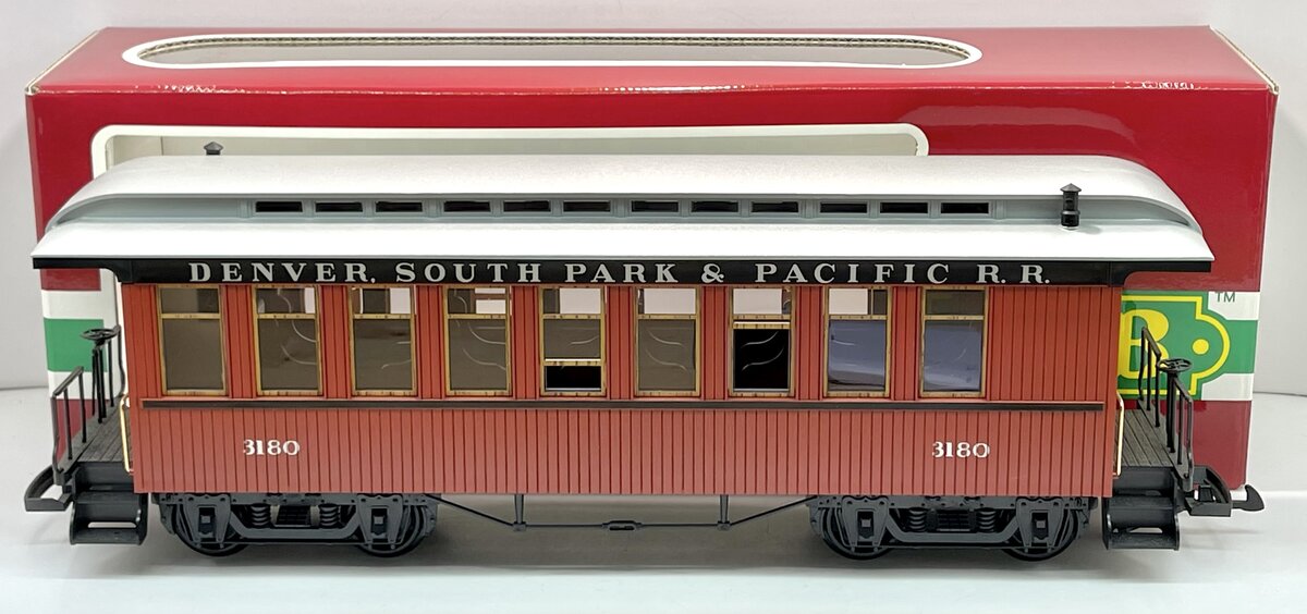LGB 3180 G Denver South Park & Pacific Passenger Car LN/Box