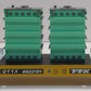 K-Line K662-2191 O Gauge Depressed Center Flat Car w/ Two Transformers #6622191 LN/Box