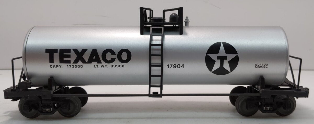 Lionel 6-17904 O Gauge Texaco Unibody Tank Car #17904 LN/Box