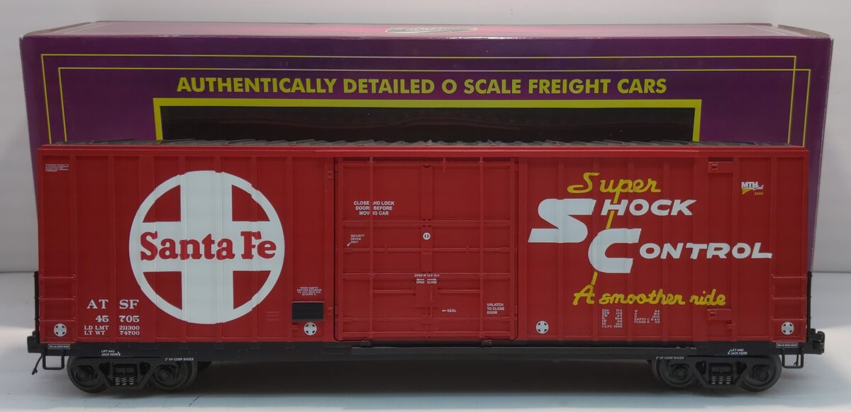 MTH 20-93239 MTH RRC-2005 O Gauge Santa Fe 50 High Cube Box Car #45705 LN/Box