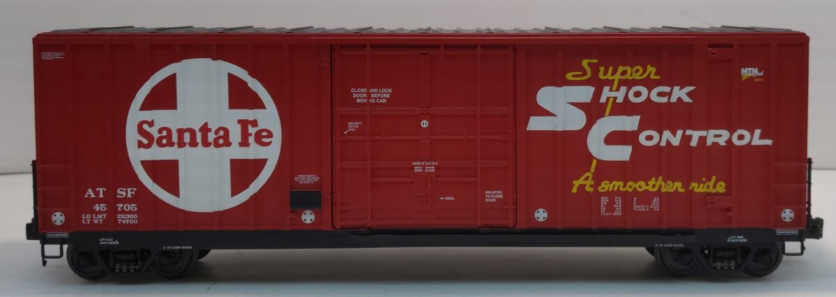 MTH 20-93239 MTH RRC-2005 O Gauge Santa Fe 50 High Cube Box Car #45705 LN/Box