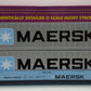 MTH 20-95006O Gauge Maersk Husky Stack Car w/ Containers LN/Box