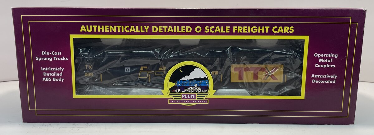 MTH 20-95202 O TTX Premier Gondola Car with Cover