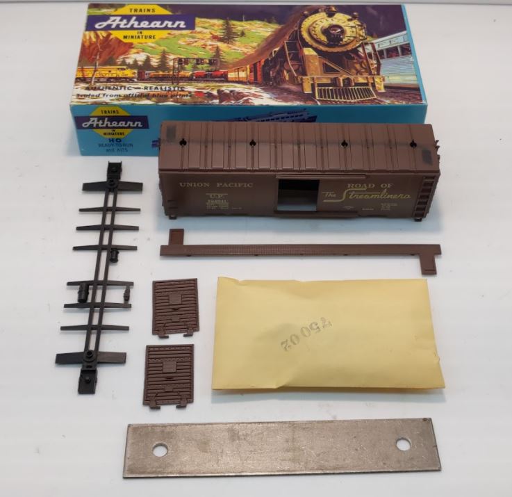 Athearn 5012 HO Scale Union Pacific 40' Box Car Kit