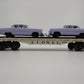 Lionel 6-26077 O Scale Girls #6424 Flat Car With Autos NIB