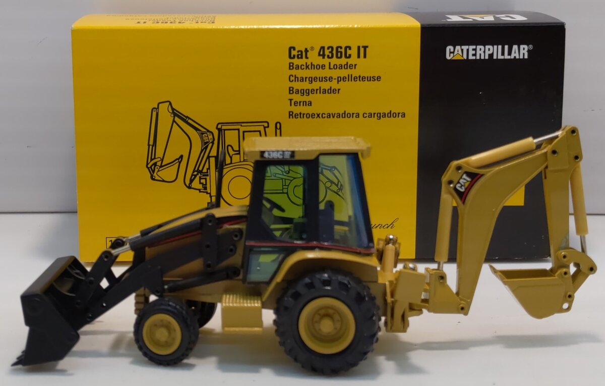 NZG 429 1:50 Caterpillar 436C IT Backhoe Loader