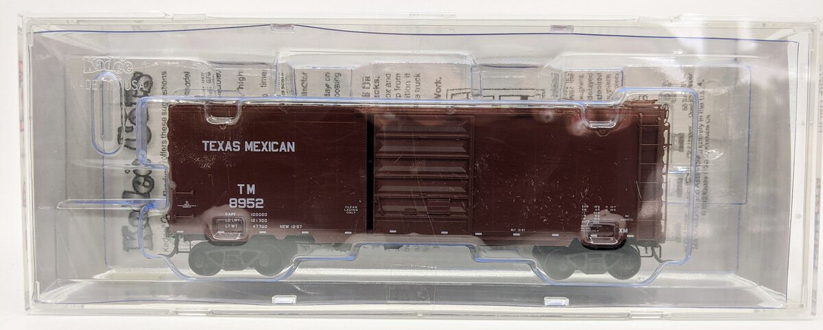Kadee 5316 HO Texas Mexican Pullman-Standard PS-1 40' Boxcar #8952
