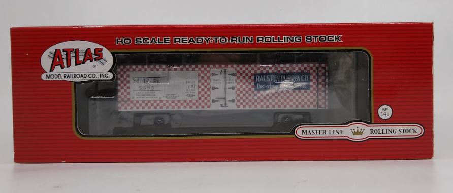 Atlas 20002013 HO Scale Ralston Purina 40' Wood Reefer #5585