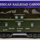 RMT CAB311 O Gauge US Army Caboose #1205 with Operating Marker Lights LN/Box