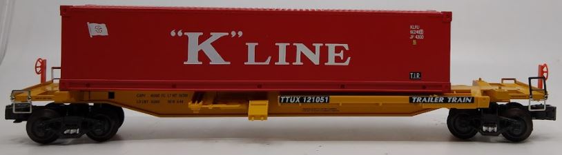 K-Line K771-2191 TTUX Front Runner w/K-Line Container LN/Box
