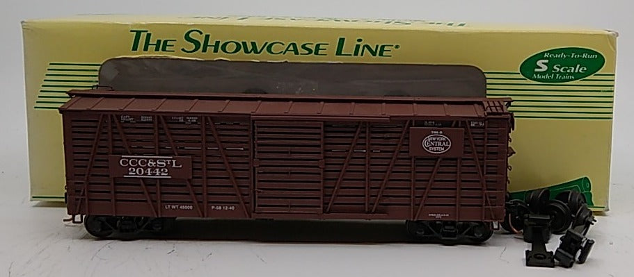S-Helper Service 00756 S Scale NYC/CCC&StL Stock Car #20442 LN/Box
