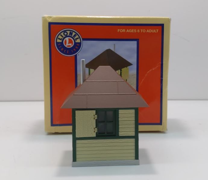 Lionel 6-14229 O Gauge Illuminated Crossing Shanty LN/Box
