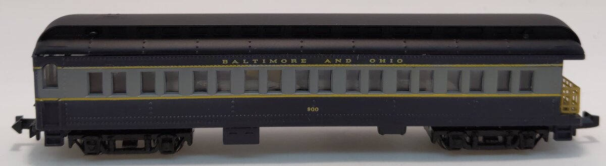 Bachmann 13076 N Scale Baltimore & Ohio 65' Heavyweight Observation Car #900 LN/Box