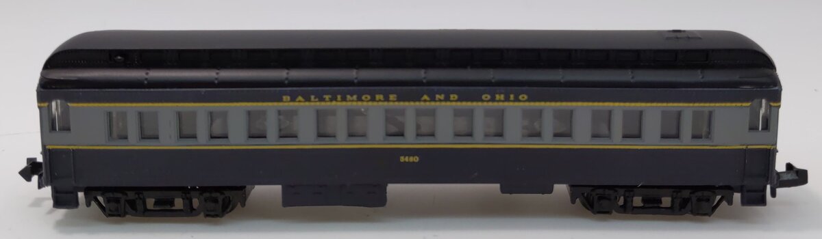 Bachmann 13072 N Scale Baltimore & Ohio 65' Heavyweight Coach Car #5480 LN/Box