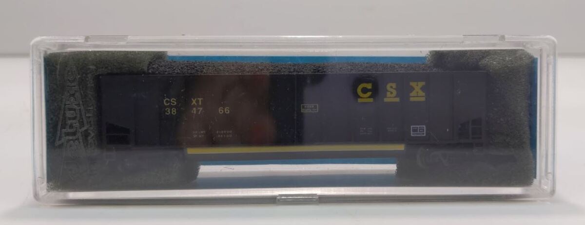 Deluxe Innovations 12030 N Scale CSX Twin Tub Coal Gondola #384766