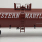 MTH 20-96196 O Western Maryland Single Dome Tank Car #T909