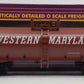 MTH 20-96196 O Western Maryland Single Dome Tank Car #T909