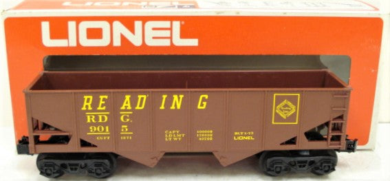 Lionel 6-9015 O Gauge Reading 2-Bay Hopper NIB