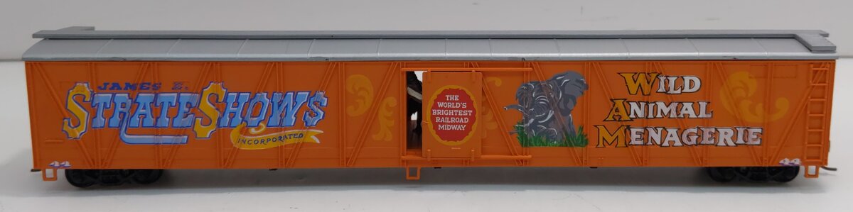 Walthers 1967F HO Circus Train JE Strate Elephant Car # 44 6th Release-Assembled