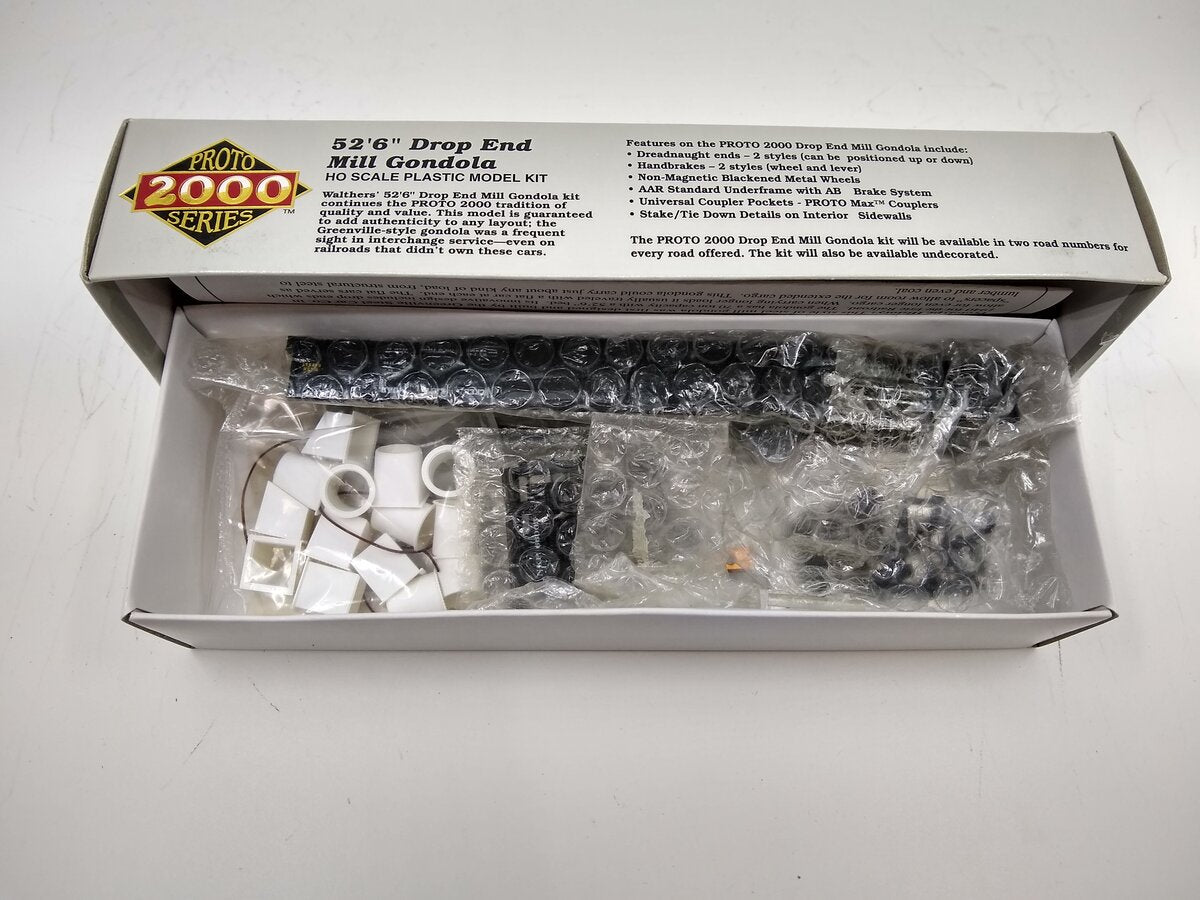 Proto 2000 920-54087 HO Scale NKP 52'6" Drop End Mill Gondola w/ Duct Work Load