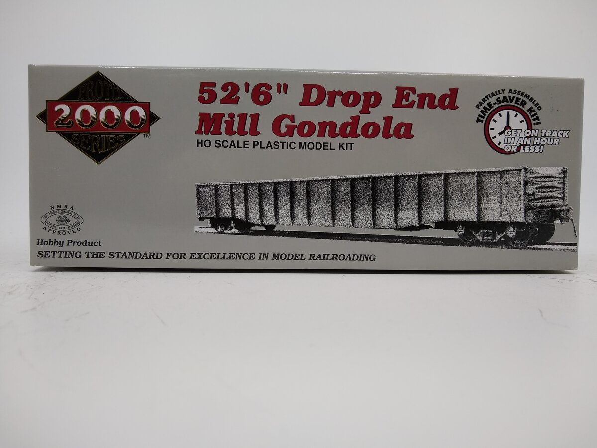Proto 2000 920-54087 HO Scale NKP 52'6" Drop End Mill Gondola w/ Duct Work Load