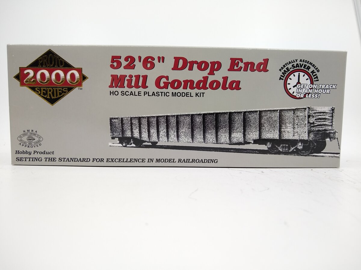 Proto 2000 920-54088 HO Scale NKP 52'6" Drop End Mill Gondola w/ Duct Work Load