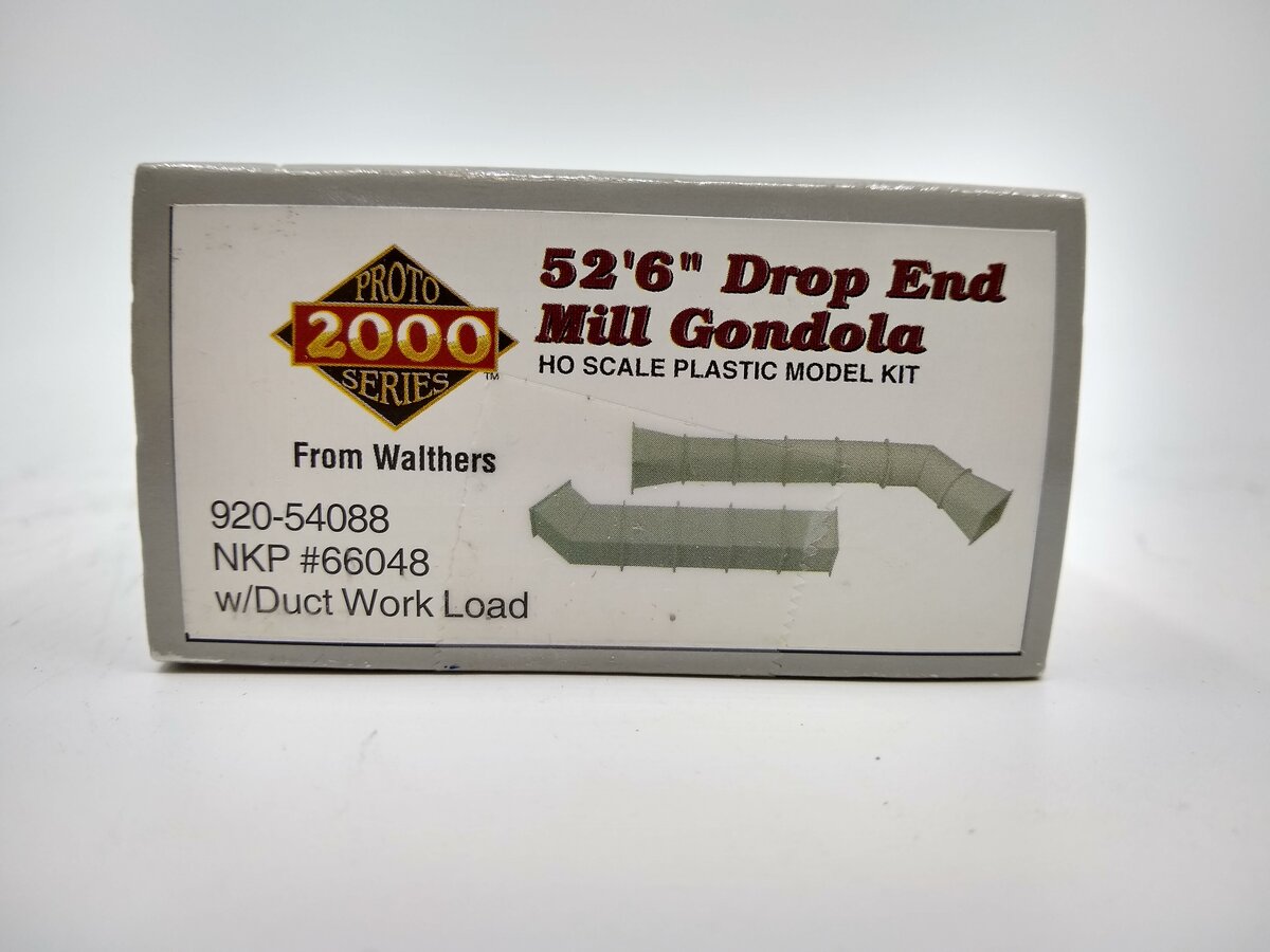 Proto 2000 920-54088 HO Scale NKP 52'6" Drop End Mill Gondola w/ Duct Work Load