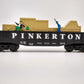 Lionel 6-16712 O Gauge Pinkerton Animated Gondola LN/Box