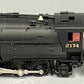 MTH 20-3072-1 O Gauge N&W 2-8-8-2 Y6b Steam Locomotive & Tender w/PS2 #2174 NIB