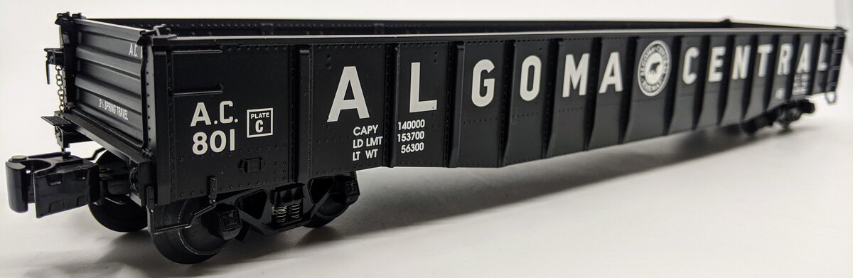 Lionel 6-17440 O Gauge Algoma Central PS-5 Scale Length Gondola #801 LN/Box