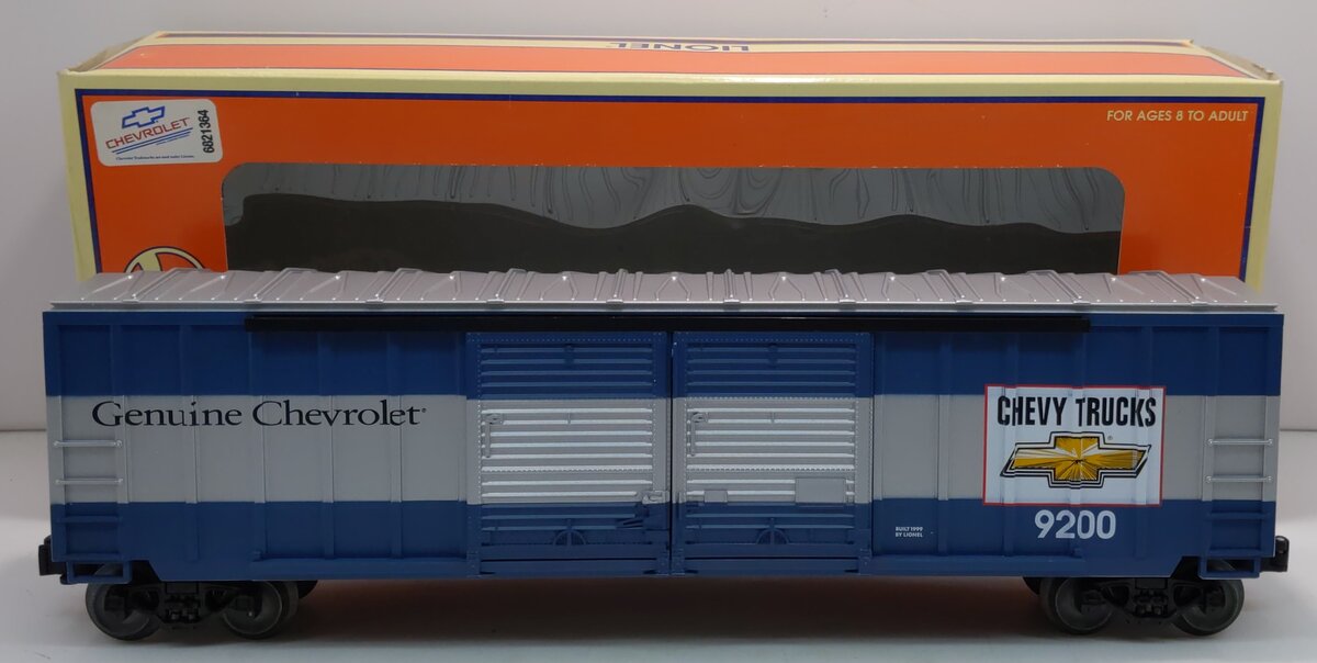 Lionel 6-17255 O Gauge Chevy Double Door Boxcar #9200 LN/Box