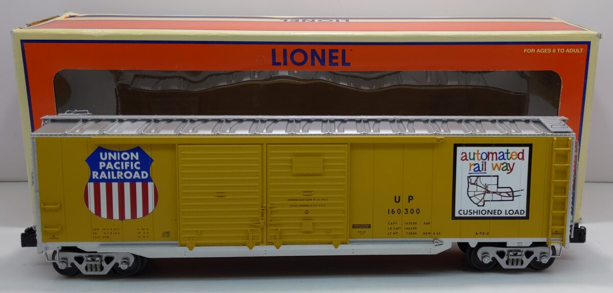 Lionel 6-17282 O Gauge Union Pacific Double Door Boxcar #160300 LN/Box