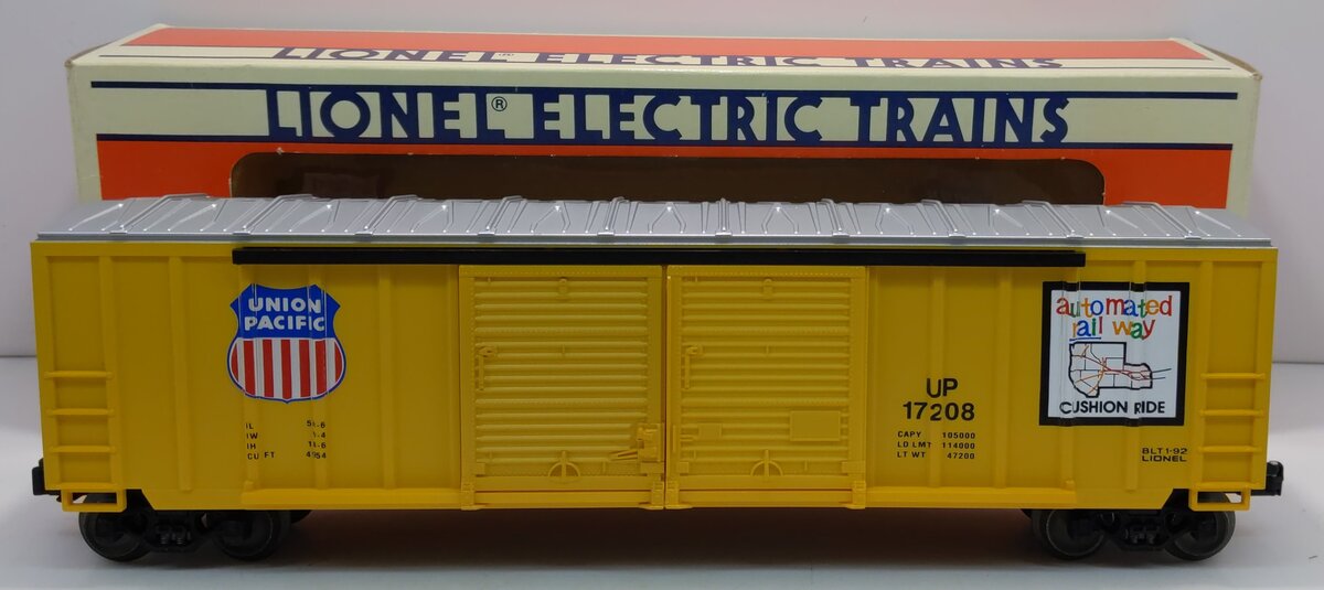 Lionel 6-17208 O Gauge Union Pacific Double Door Boxcar #17208 LN/Box