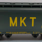 Lionel 6-17004 O Gauge MKT Centerflow 2-Bay Covered Hopper LN/Box