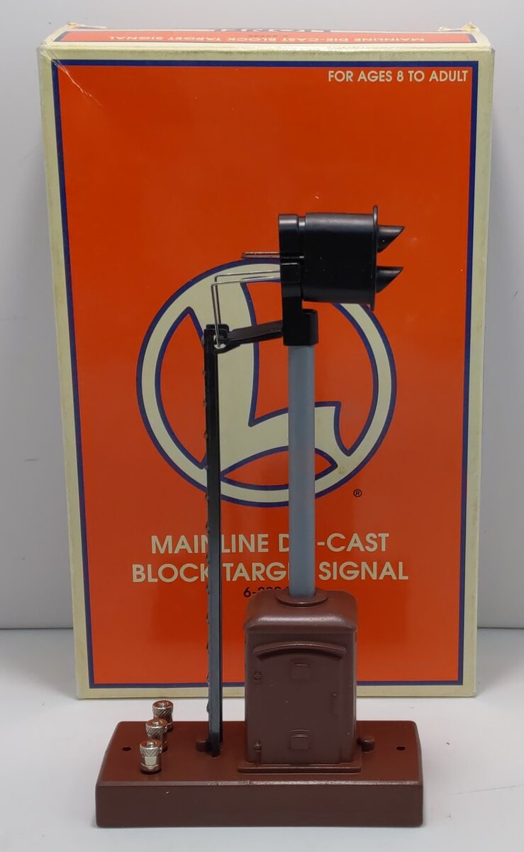 Lionel 6-22945 O Gauge Mainline Die-Cast Block Target Signal LN/Box