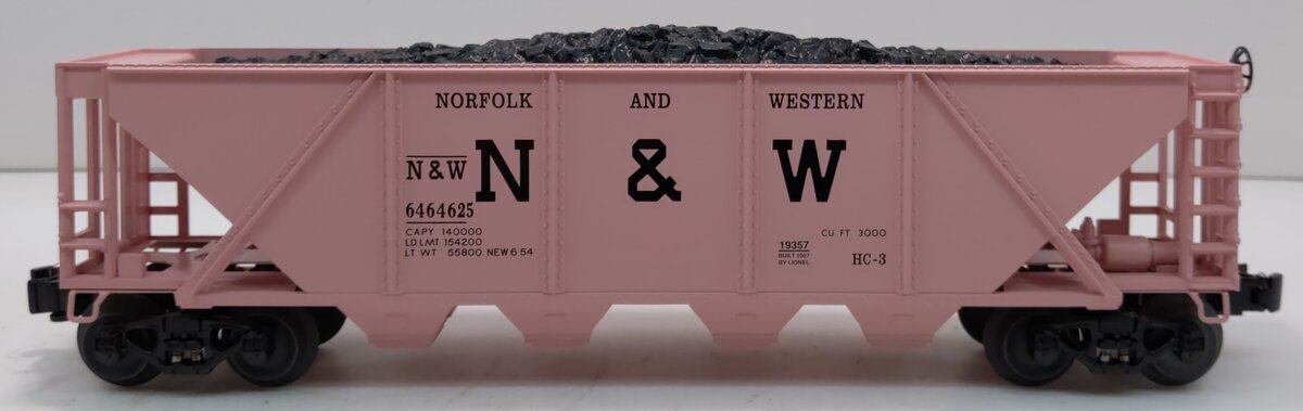 Lionel 6-19357 O Gauge Archive Norfolk & Western Quad Hopper #6464625 LN/Box