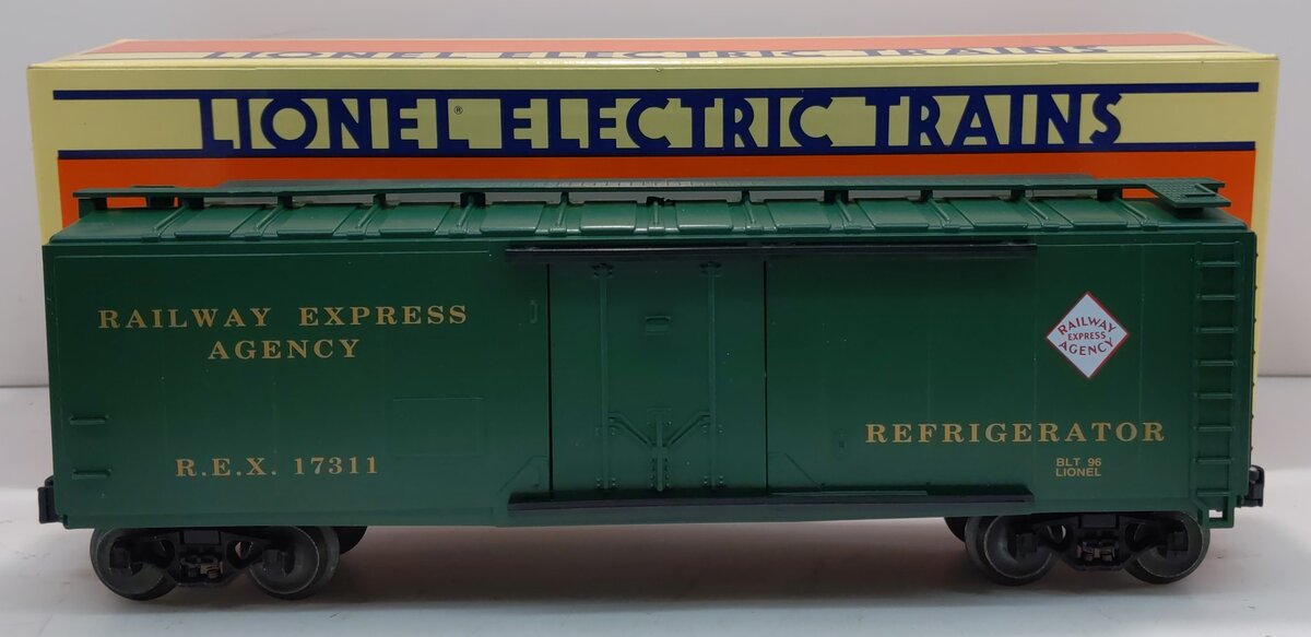 Lionel 6-17311 O Gauge Railway Express Agency Refrigerator Car #17311 LN/Box