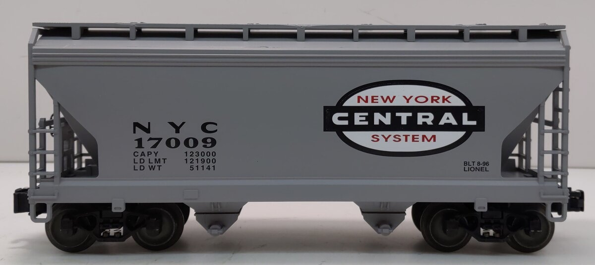 Lionel 6-17009 O Gauge New York Central 2-Bay Hopper Car #17009 LN/Box