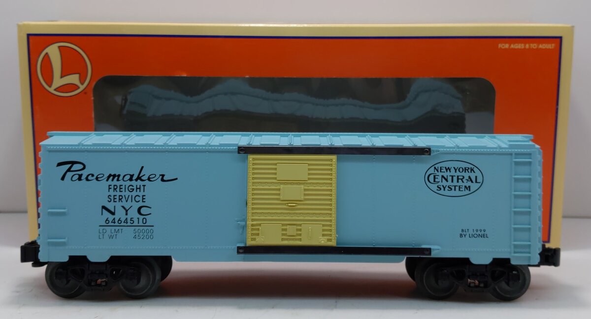 Lionel 6-29235 O Gauge NYC Pacemaker Girl Boxcar LN/Box
