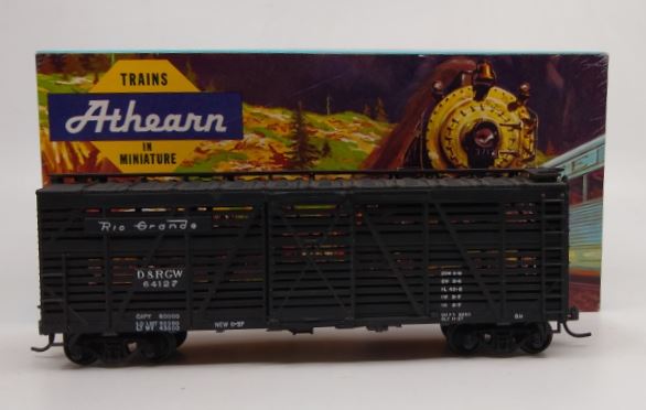 Athearn 1773 HO Scale Texas & Pacific Blue Box Stock Car Kit