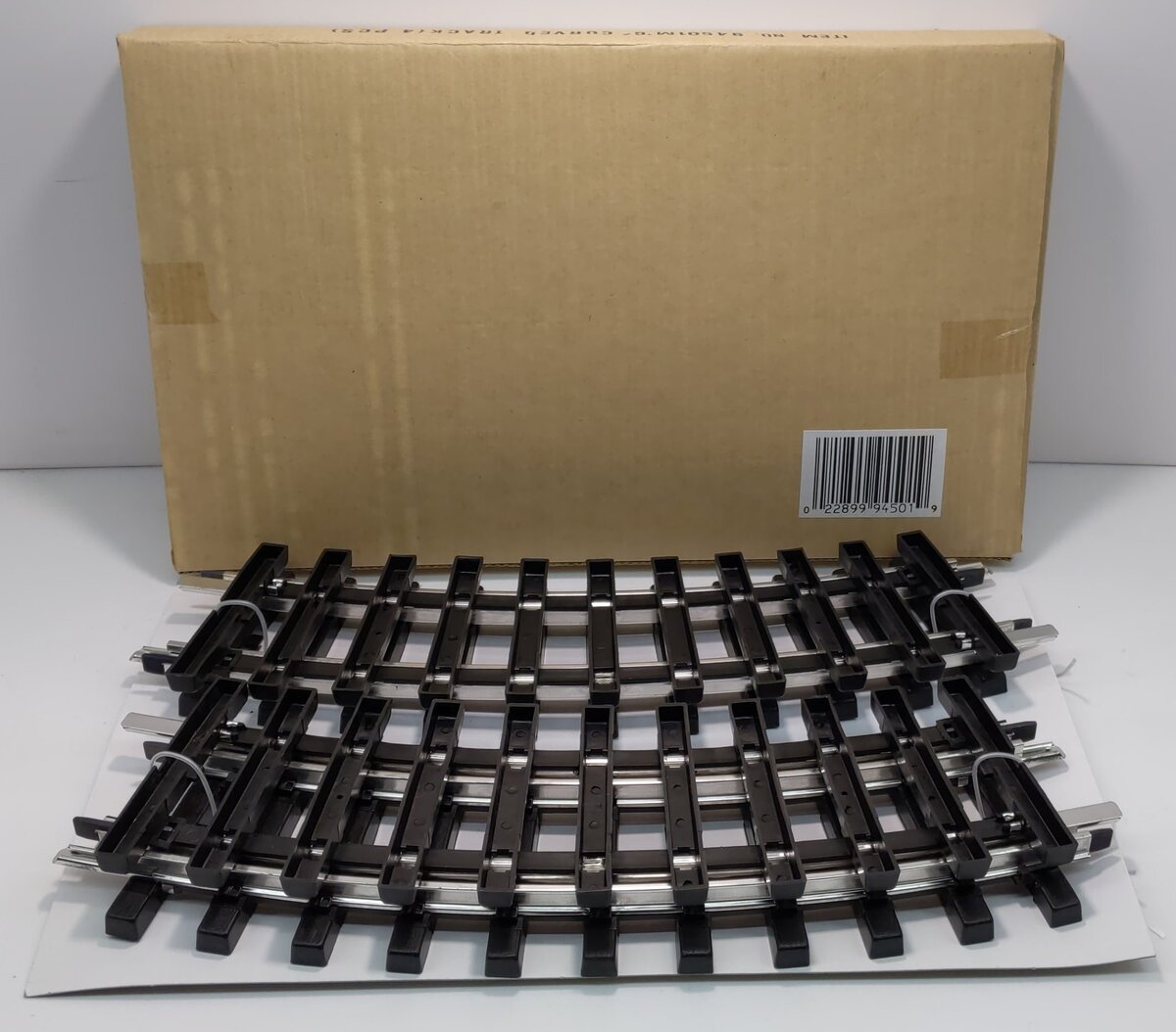 Bachmann 94501 G Curved Steel Alloy Track with Plastic Ties