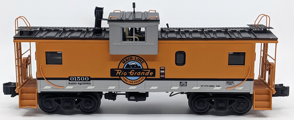 Lionel 6-17650 Denver Rio Grande Extended Vision Caboose #01500 NIB