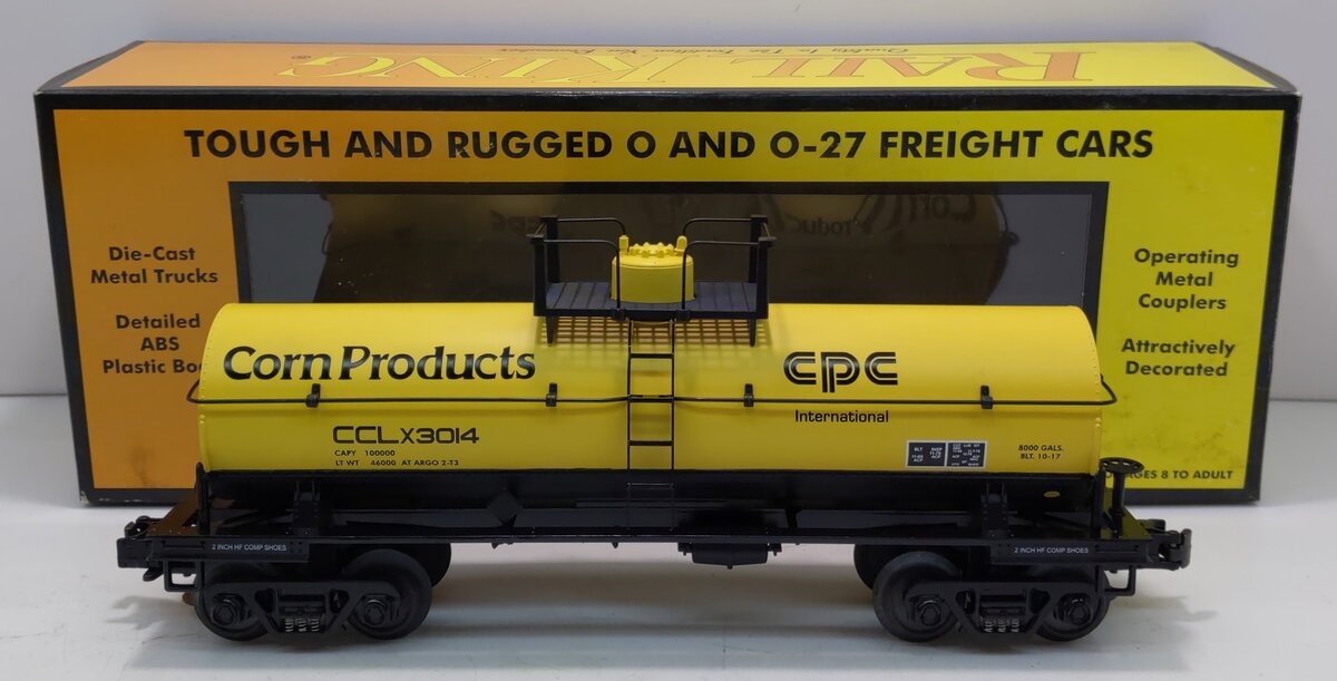 MTH 30-7325 Corn Industrial Single Dome Tank Car NIB