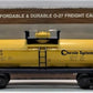 MTH 33-7303 O Gauge Chessie Tank Car #8210 LN/Box
