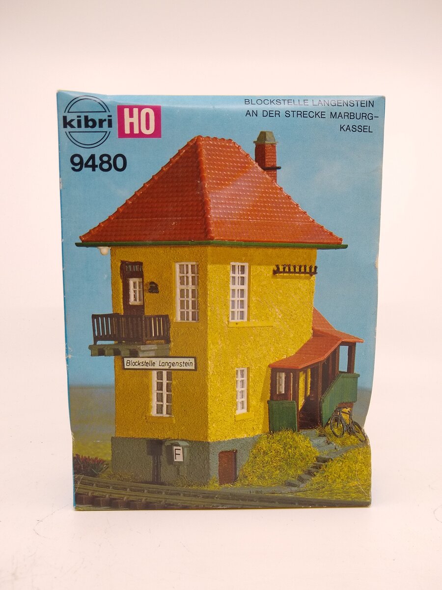 Kibri B-9480 HO Scale Blockstelle Langenstein Plastic Model Building Kit